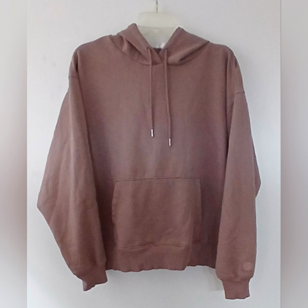 Pink by Victoria Secret large grayish purple pullover hoodie